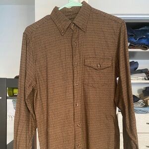 J crew cotton/cashmere blend, casual shirt